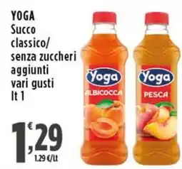 Rossotono Carrefour Yoga Succo classico senza zuccheri aggiunti offerta