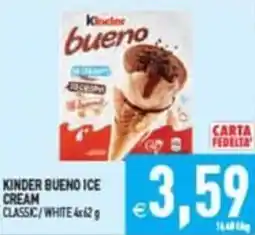 Supermercati Agorà Kinder bueno ice cream classic offerta