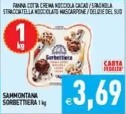 Supermercati Agorà Sammontana Sorbettiera offerta