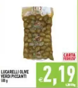 Supermercati Agorà Lucarelli Olive Verdi Piccanti offerta