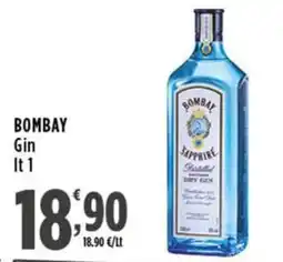 Rossotono Carrefour BOMBAY Gin offerta