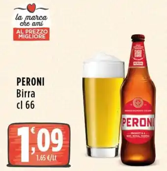 Rossotono Carrefour PERONI Birra offerta