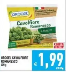 Supermercati Agorà Orogel Cavolfiore Romanesco offerta