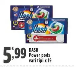 Rossotono Carrefour Dash Power pods offerta