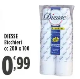 Rossotono Carrefour Diesse Bicchieri offerta