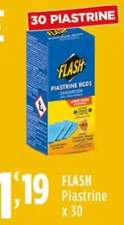 Rossotono Carrefour FLASH Piastrine offerta