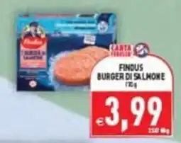 Supermercati Agorà Findus Burger di Salmone offerta
