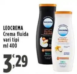 Rossotono Carrefour LEOCREMA Crema fluida offerta