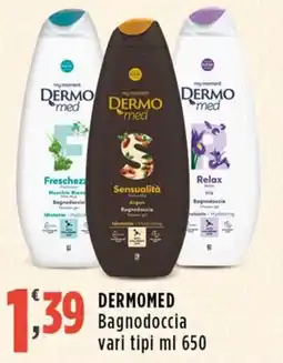 Rossotono Carrefour DERMOMED Bagnodoccia offerta