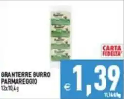 Supermercati Agorà GRANTERRE BURRO PARMAREGGIO offerta