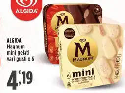Rossotono Carrefour Algida magnum mini gelati offerta