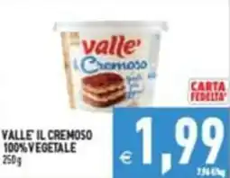 Supermercati Agorà VALLE' IL CREMOSO offerta
