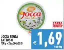 Supermercati Agorà Jocca senza lattosio offerta