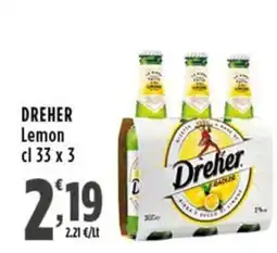 Rossotono Carrefour Dreher Lemon offerta