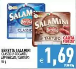 Supermercati Agorà Beretta Salamini offerta