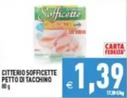Supermercati Agorà Citterio Sofficette Petto di Tacchino offerta