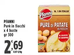 Rossotono Carrefour PFANNI Purè in fiocchi offerta
