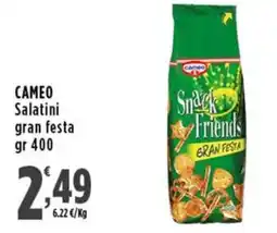 Rossotono Carrefour CAMEO Salatini gran festa offerta