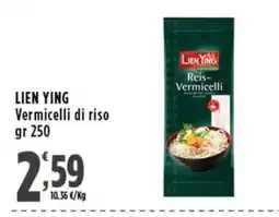 Rossotono Carrefour LIEN YING Vermicelli di riso offerta