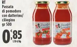 Rossotono Carrefour RT Passata di pomodoro offerta
