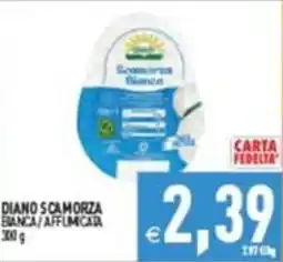 Supermercati Agorà Diano Scamorza Bianca / Affumicata offerta