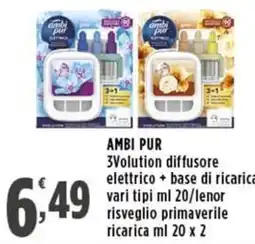 Rossotono Carrefour AMBI PUR 3Volution diffusore elettrico offerta