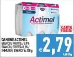 Supermercati Agorà Danone Actimel offerta