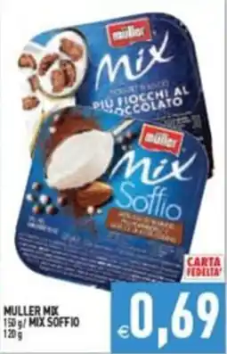 Supermercati Agorà MULLER MIX SOFFIO offerta