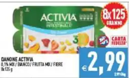 Supermercati Agorà DANONE ACTIVIA offerta