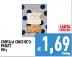 Supermercati Agorà CONSILA CHICCHE DI PATATE offerta