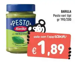 Rossotono Carrefour Pesto Barilla offerta