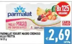 Supermercati Agorà Parmalat Yogurt Magro Cremoso alla Frutta offerta
