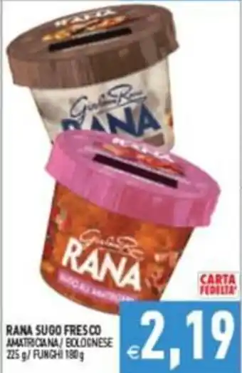 Supermercati Agorà RANA SUGO FRESCO offerta