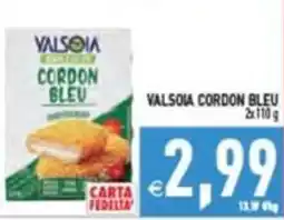 Supermercati Agorà VALSOIA CORDON BLEU offerta