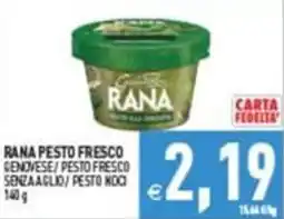 Supermercati Agorà RANA PESTO FRESCO offerta