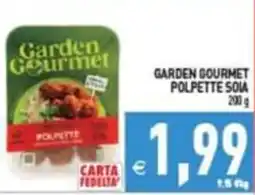 Supermercati Agorà Garden Gourmet Polpette Soua offerta