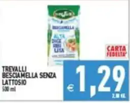 Supermercati Agorà Trevalli Besciamella senza lattosio offerta