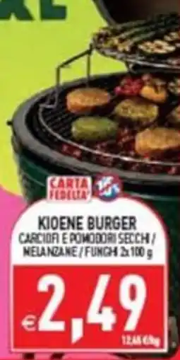 Supermercati Agorà KIOENE BURGER offerta