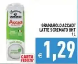 Supermercati Agorà Granarolo Accadi Latte S Cremato UHT offerta