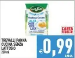 Supermercati Agorà Trevalli Panna Cucina Senza Lattosio offerta