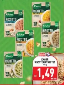 Supermercati Agorà Knorr Risotteria vari tipi offerta