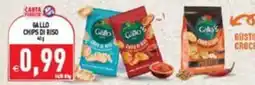 Supermercati Agorà Gallo Chips di Riso offerta