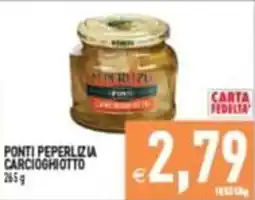 Supermercati Agorà Ponti Peperlizia Carcioghiottto offerta