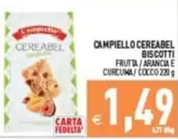 Supermercati Agorà Campiello Cereabel Biscotti offerta