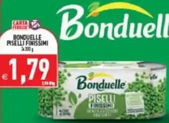 Supermercati Agorà Bonduelle Piselli Finissimi offerta