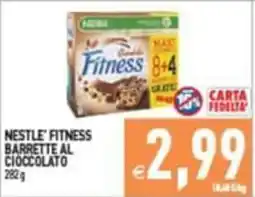 Supermercati Agorà Nestle' Fitness Barrette al Cioccolato offerta