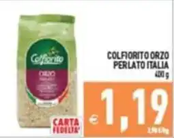 Supermercati Agorà Colfiorito orzo perlato offerta