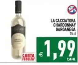 Supermercati Agorà LA CACCIATORA CHARDONNAY GARGANEGA offerta