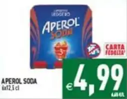 Supermercati Agorà APEROL SODA offerta