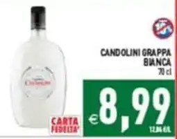 Supermercati Agorà Candolini Grappa Bianca offerta